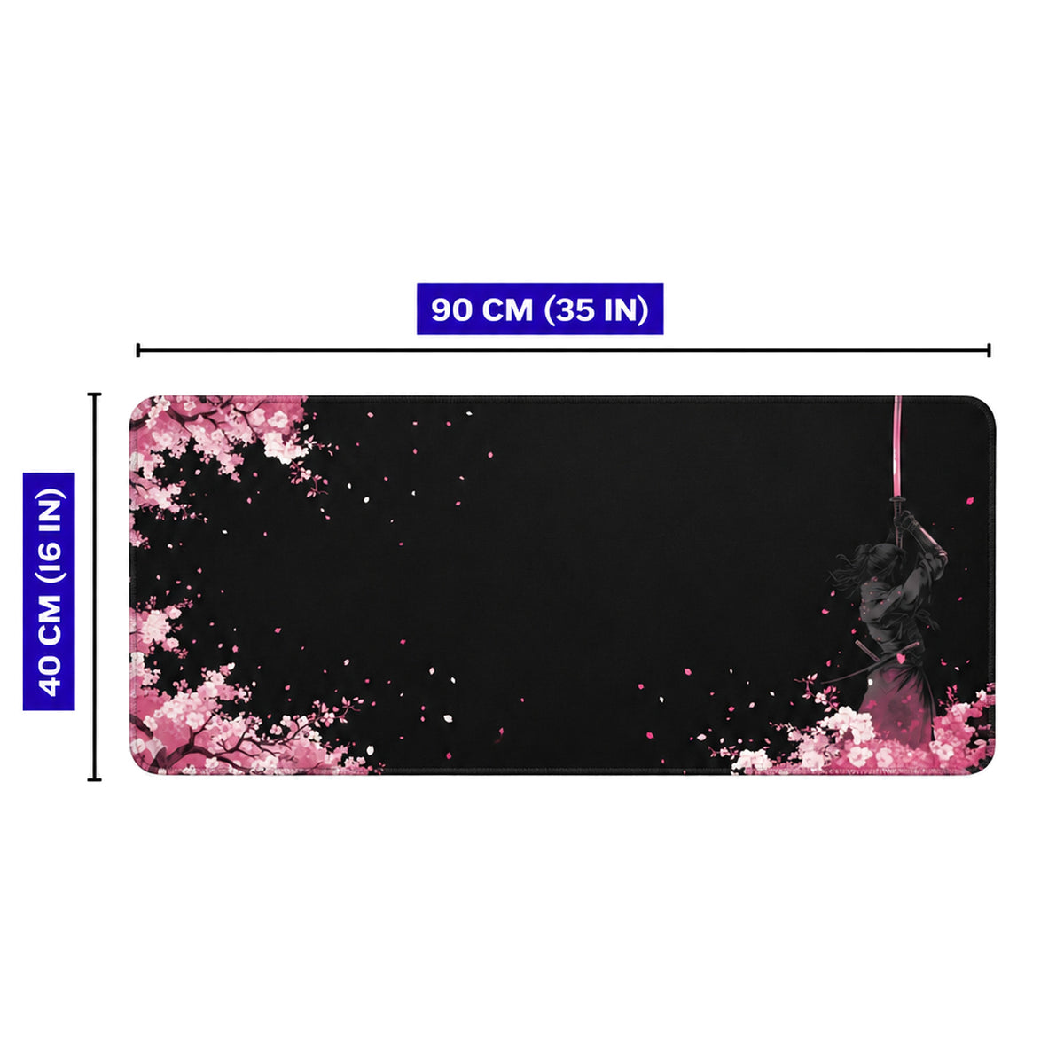Sword 90x40 cm oyuncu mouse pad – 90x40 cm ölçü bilgisi