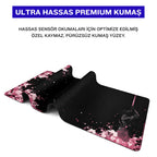 Sword oyuncu mouse pad – premium kumaş yüzey