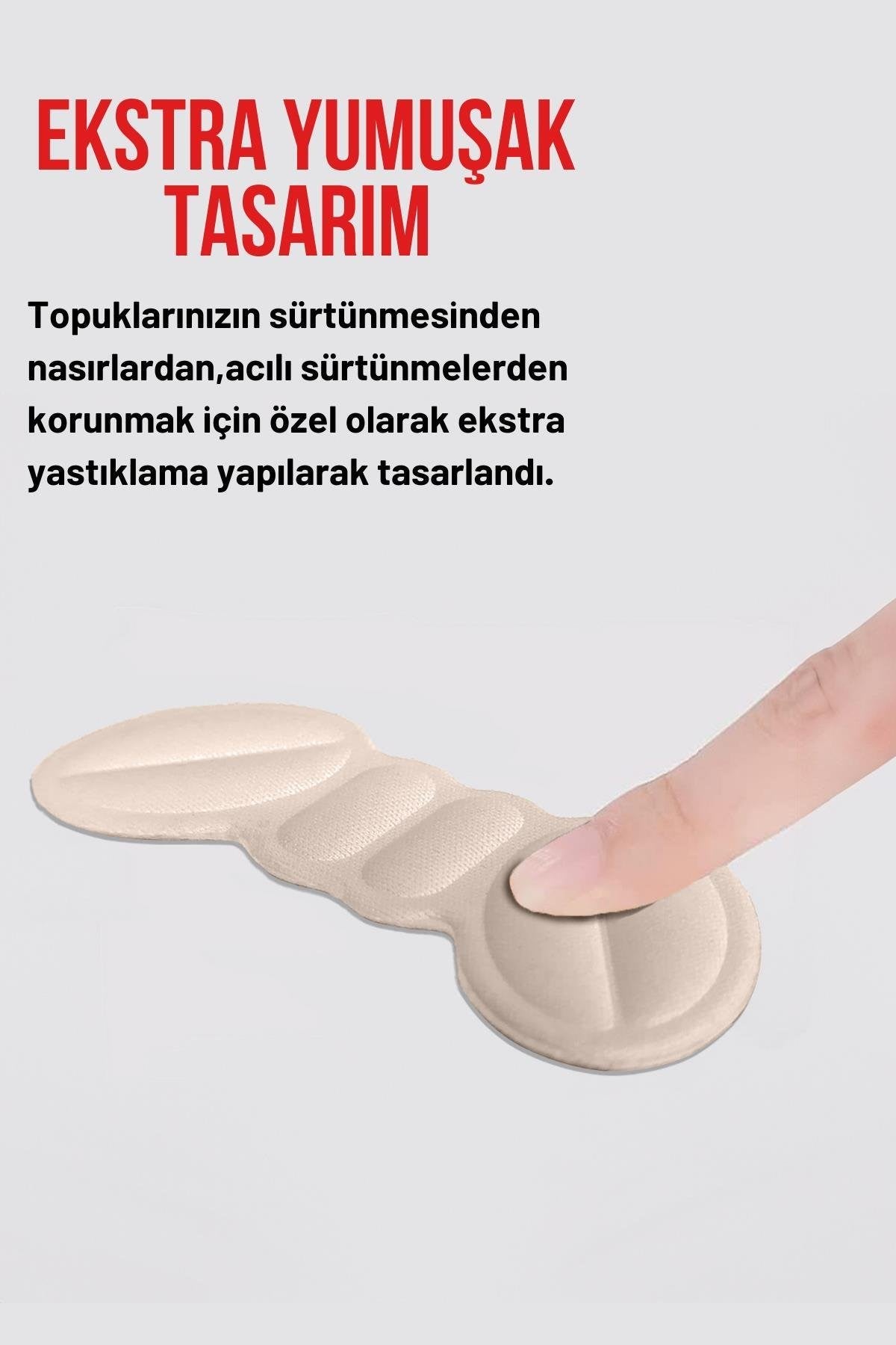 T20 topuk vurma önleyici ped kullanım görseli