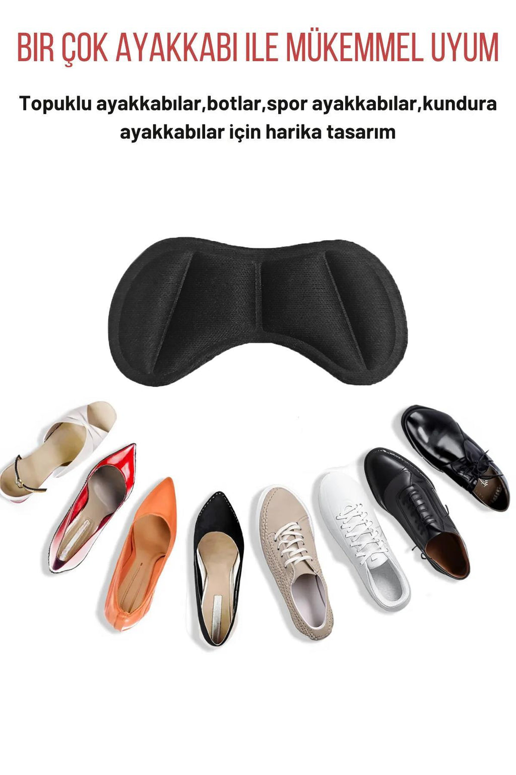 T30 topuk vurma önleyici ped kullanım görseli