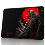Tengu 50x40 cm oyuncu mouse pad – beyaz fon önden görünüm