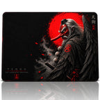 Tengu 50x40 cm oyuncu mouse pad – beyaz fon düz görünüm