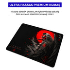 Tengu 50x40 cm oyuncu mouse pad – premium kumaş yüzey