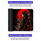 Tomoe Gozen 50x40 cm oyuncu mouse pad – doğal kauçuk kaymaz taban