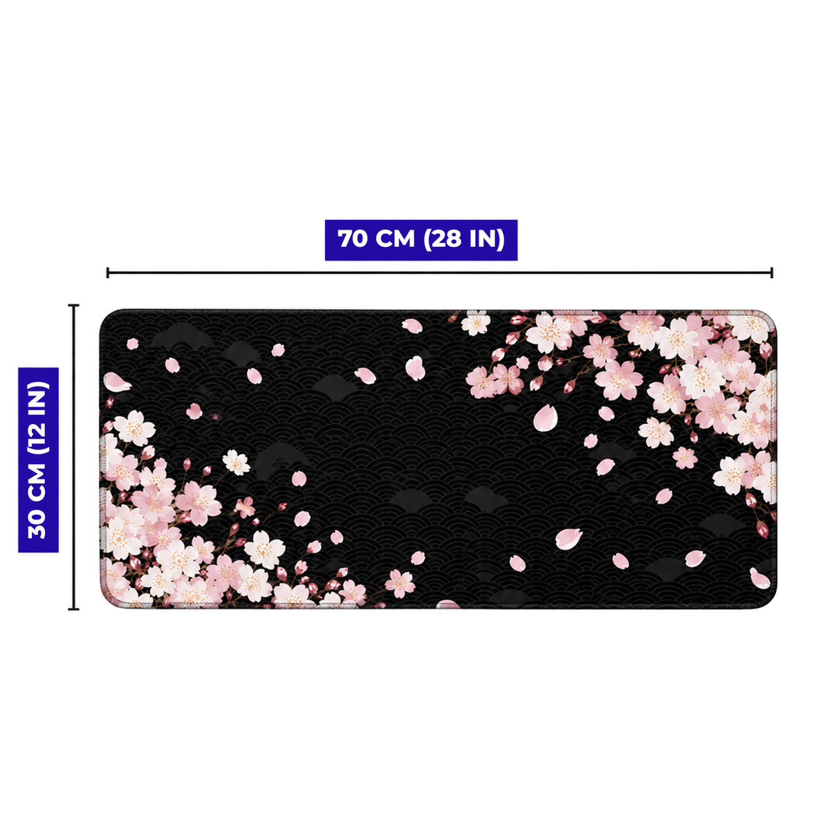 Veil 70x30 cm oyuncu mouse pad – 70x30 cm ölçü bilgisi